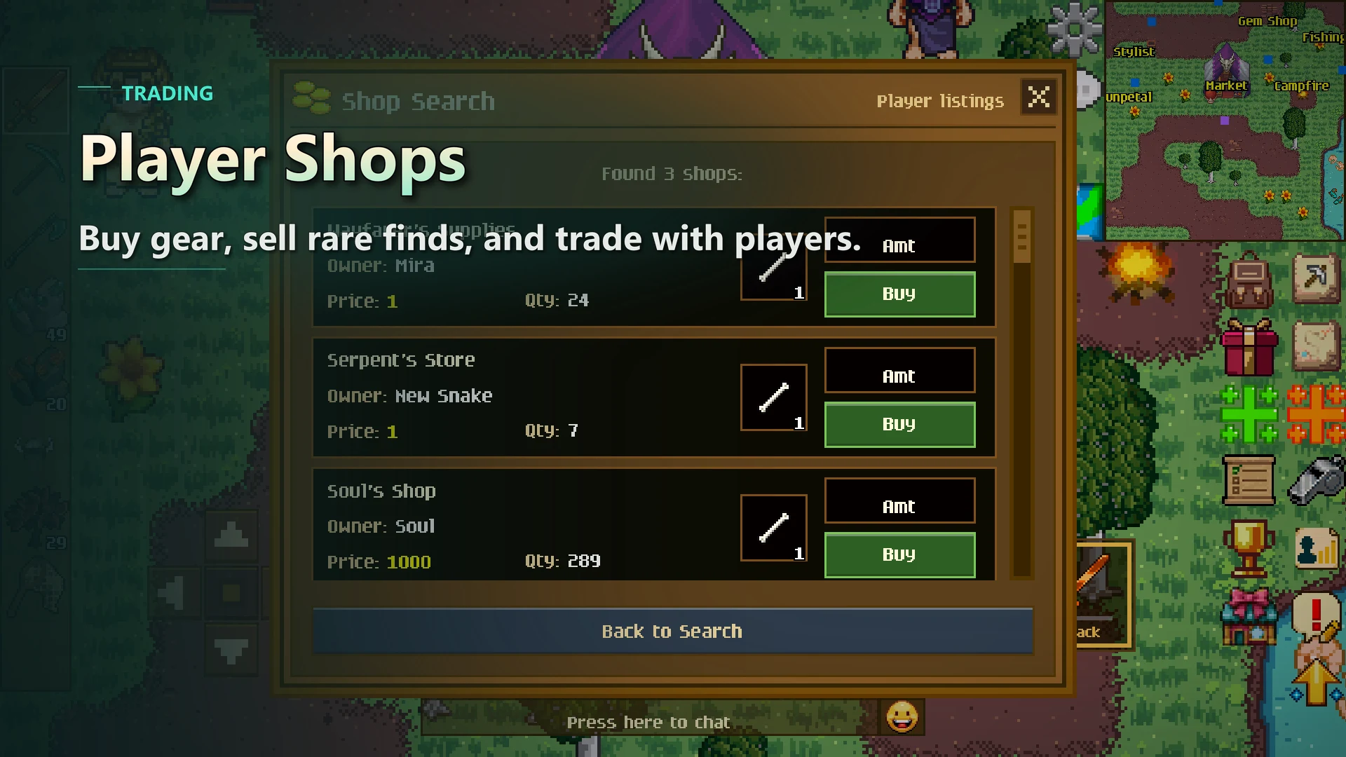 Legends of Taria: 2D MMORPG screenshot